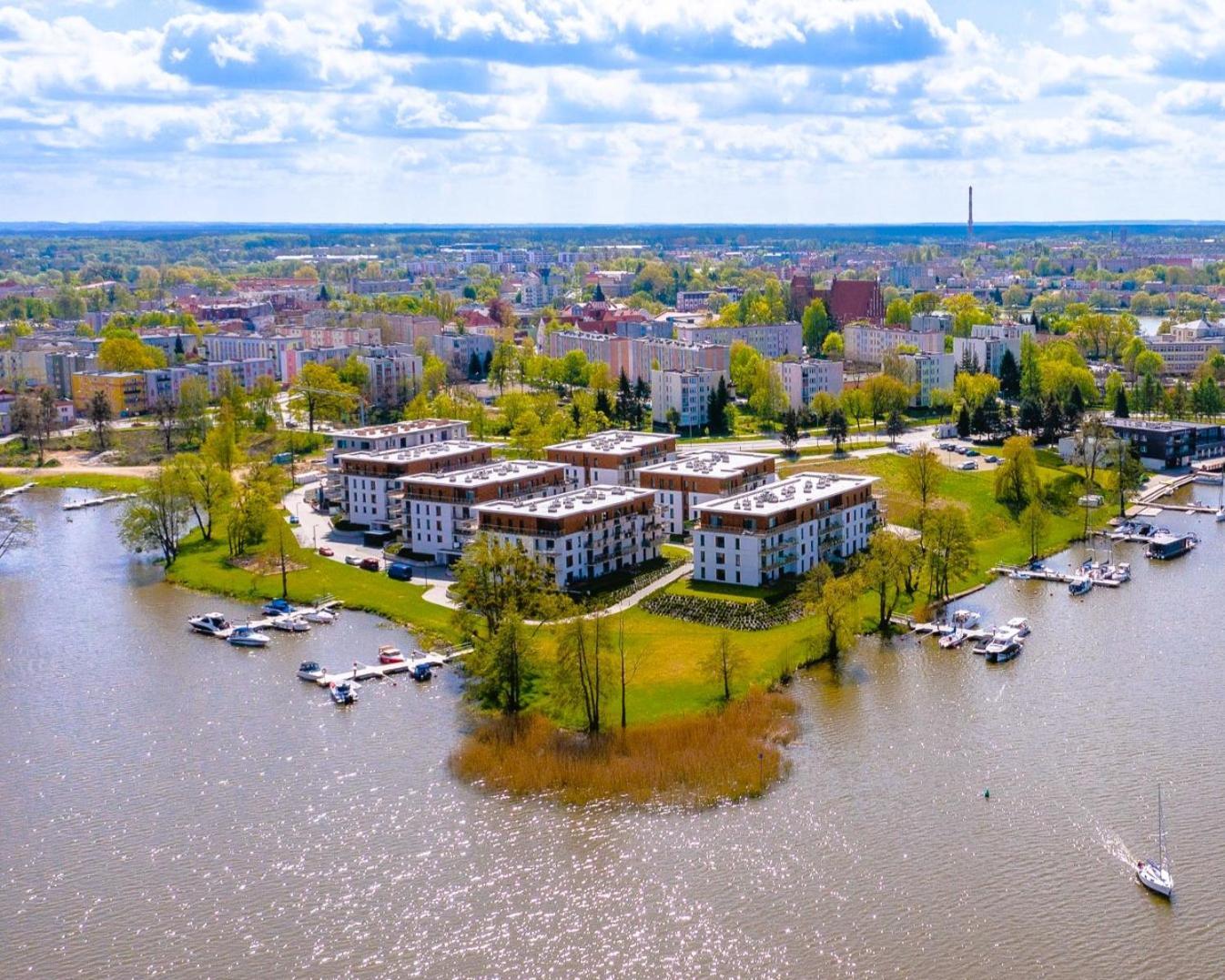 Perfect View - Najlepszy Widok W Ilawie Plus Garaz Podziemny, Winda, Netflix Iława Kültér fotó